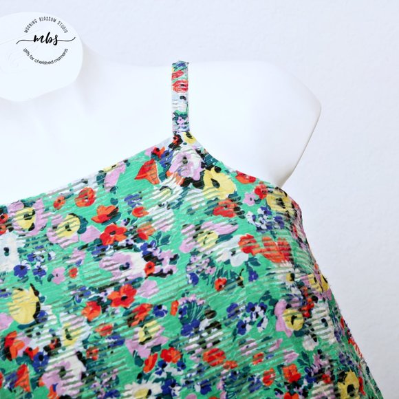 Maeve at Anthropologie Quinn Textured Floral Tank Top - Picture 8 of 14
